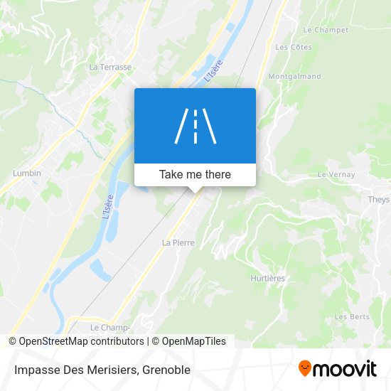 Impasse Des Merisiers map
