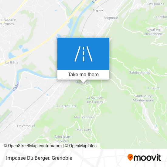 Impasse Du Berger map