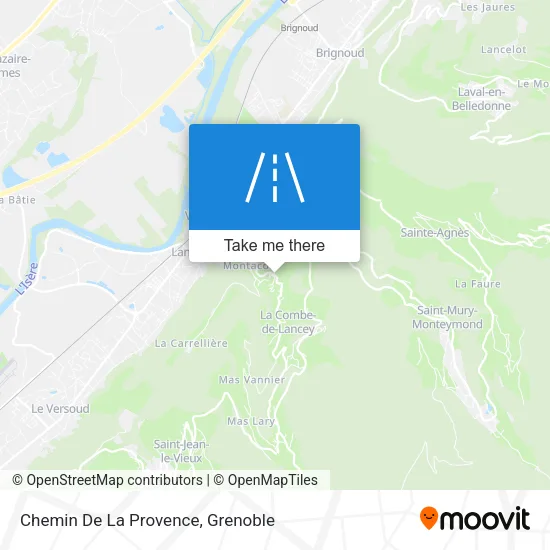 Chemin De La Provence map