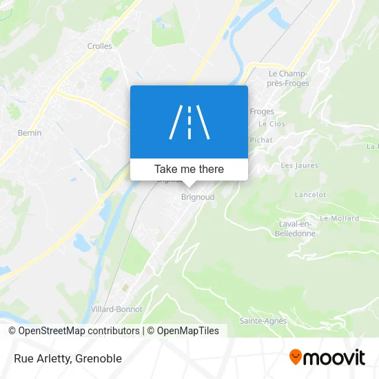 Rue Arletty map