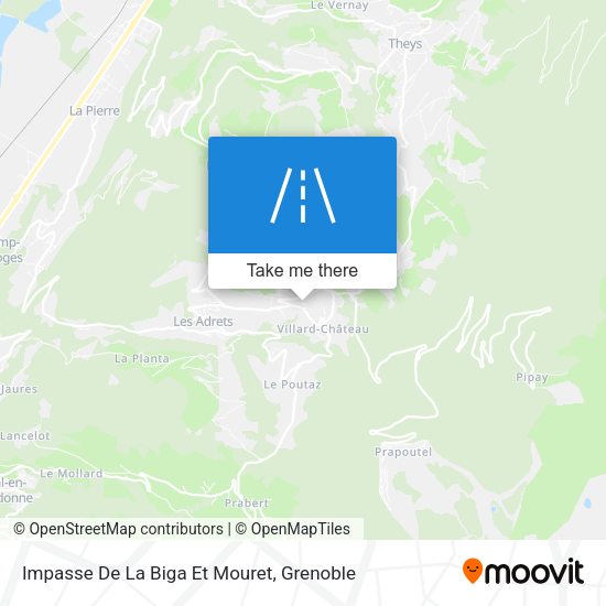 Impasse De La Biga Et Mouret map