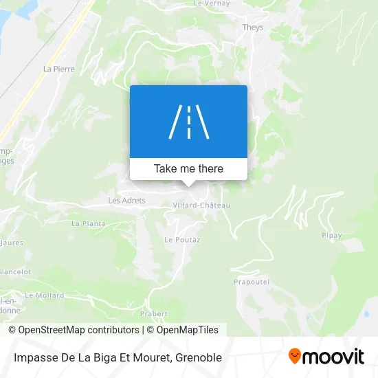Impasse De La Biga Et Mouret map