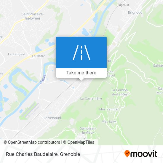 Rue Charles Baudelaire map