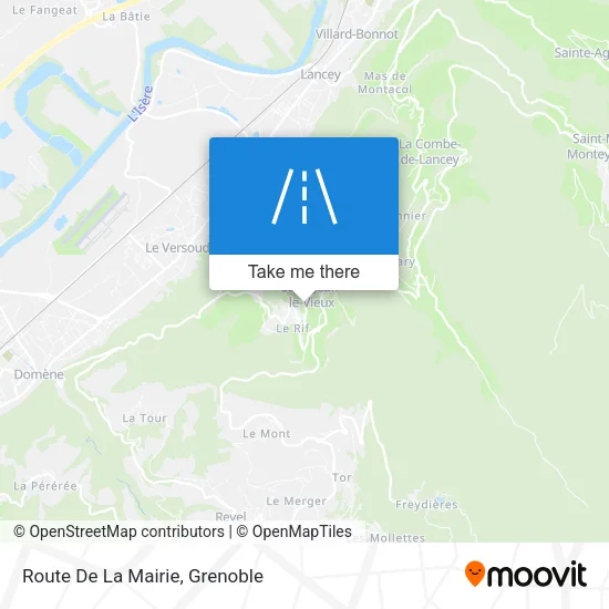 Route De La Mairie map