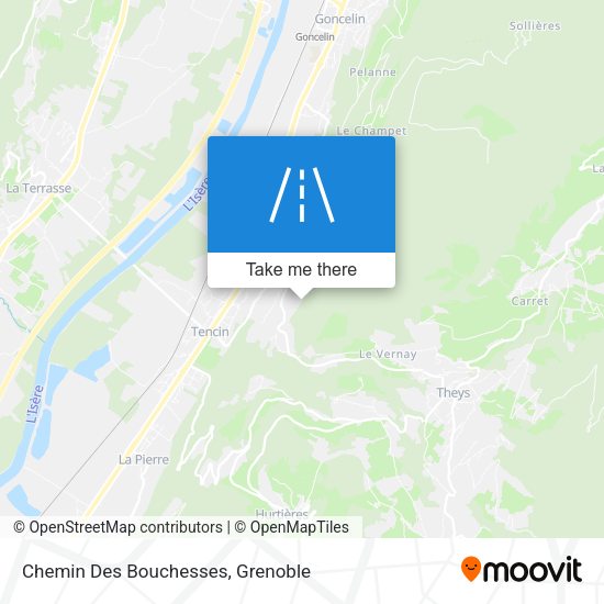 Chemin Des Bouchesses map