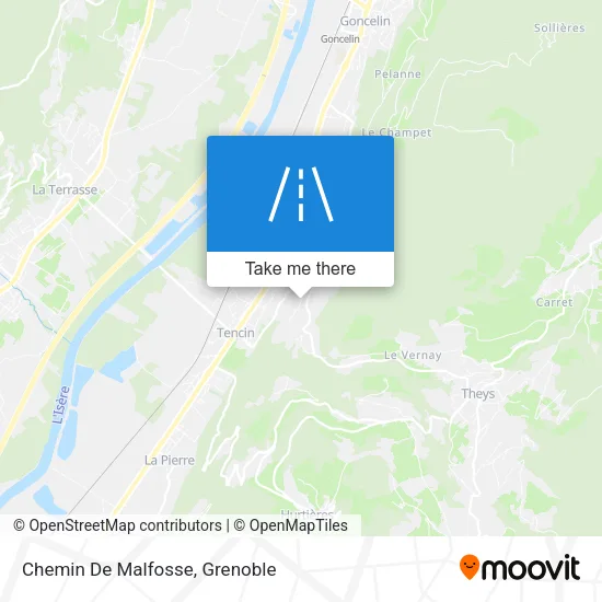 Chemin De Malfosse map