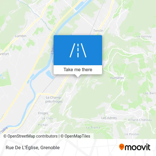 Rue De L'Église map