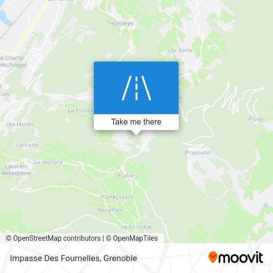 Impasse Des Fournelles map