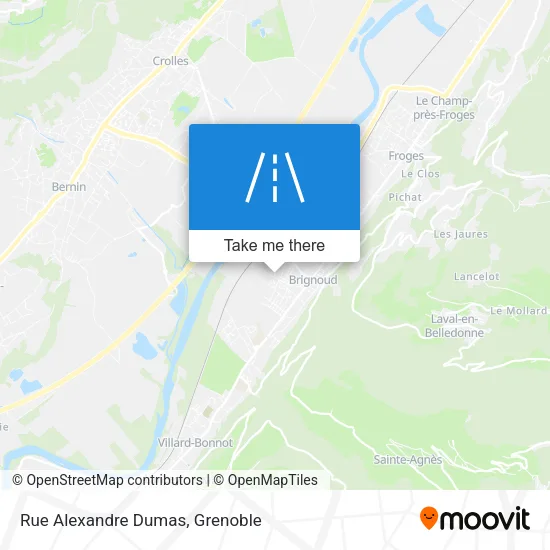 Rue Alexandre Dumas map