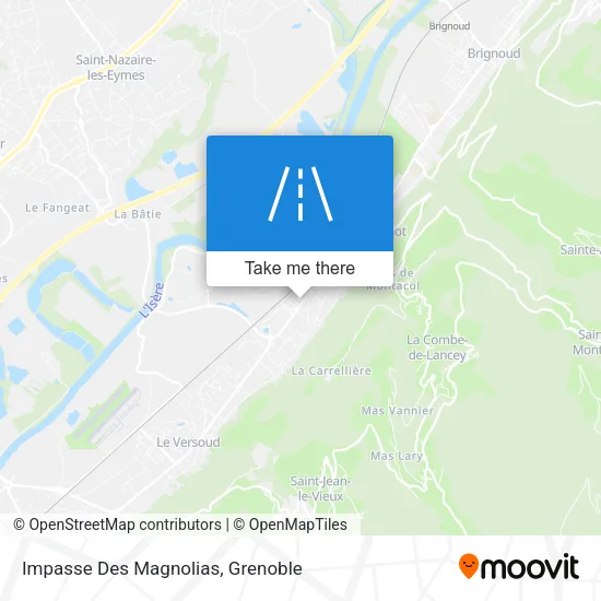 Impasse Des Magnolias map