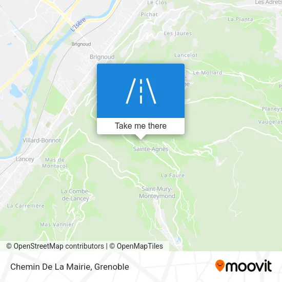 Chemin De La Mairie map