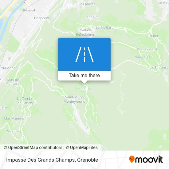 Impasse Des Grands Champs map
