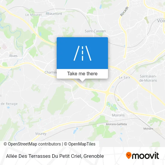 Allée Des Terrasses Du Petit Criel map