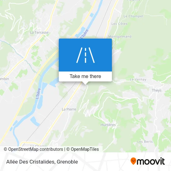 Allée Des Cristalides map