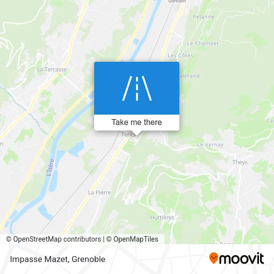 Impasse Mazet map