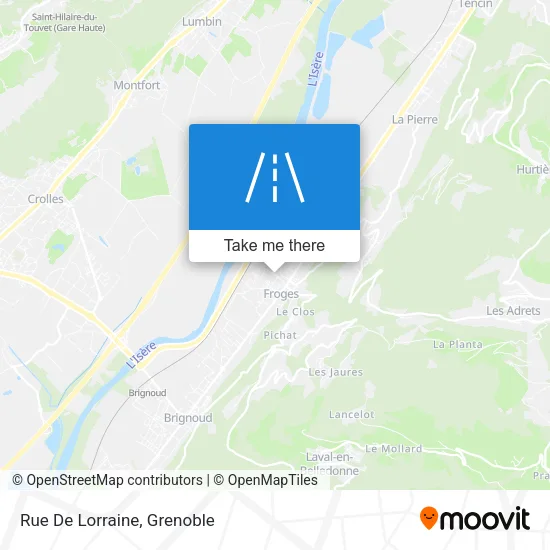 Rue De Lorraine map