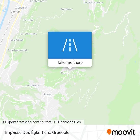 Impasse Des Églantiers map