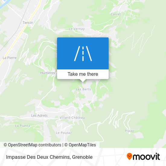 Impasse Des Deux Chemins map