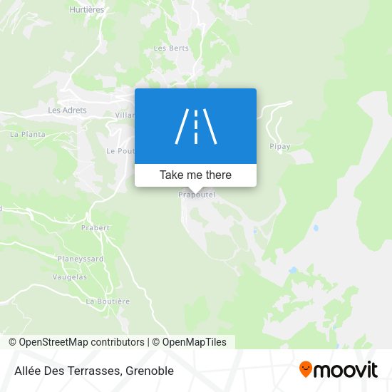 Allée Des Terrasses map