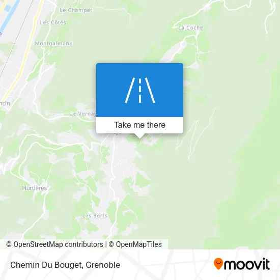 Chemin Du Bouget map
