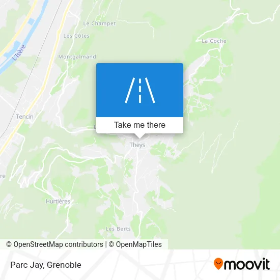 Parc Jay map