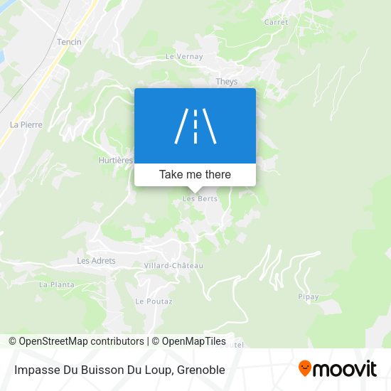 Impasse Du Buisson Du Loup map