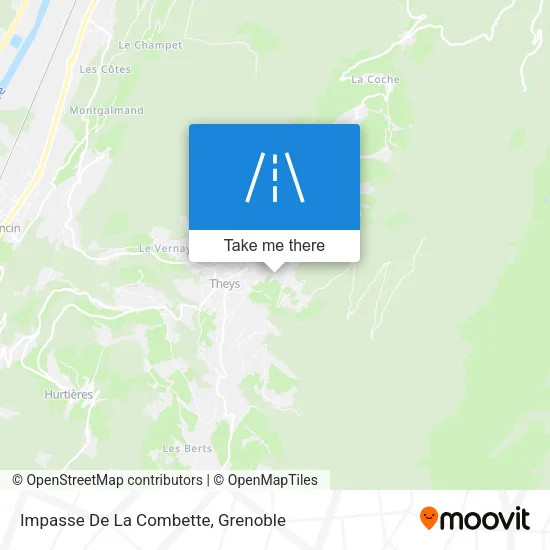 Impasse De La Combette map