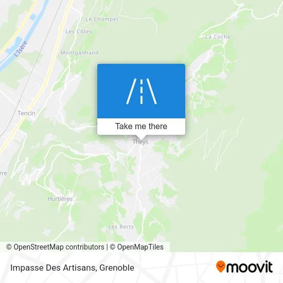 Impasse Des Artisans map
