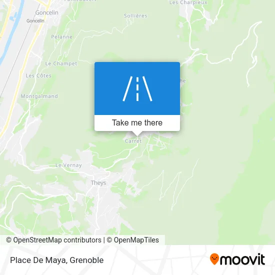 Place De Maya map