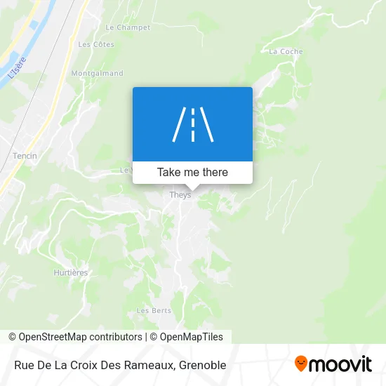 Rue De La Croix Des Rameaux map