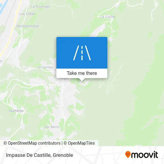 Impasse De Castille map