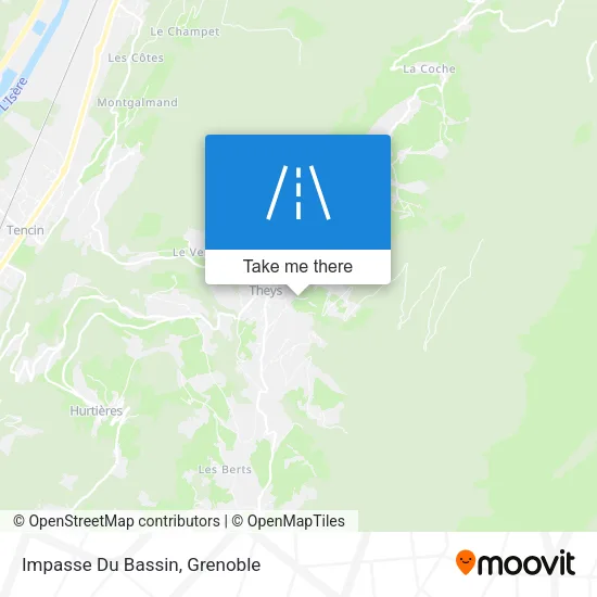 Impasse Du Bassin map