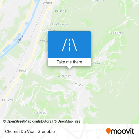 Chemin Du Vion map