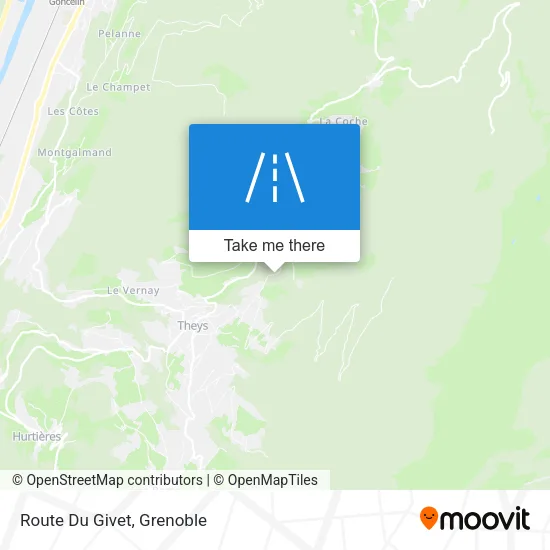 Route Du Givet map