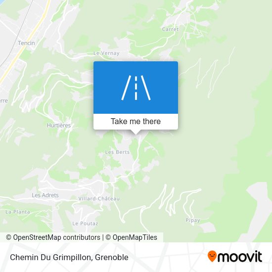 Chemin Du Grimpillon map