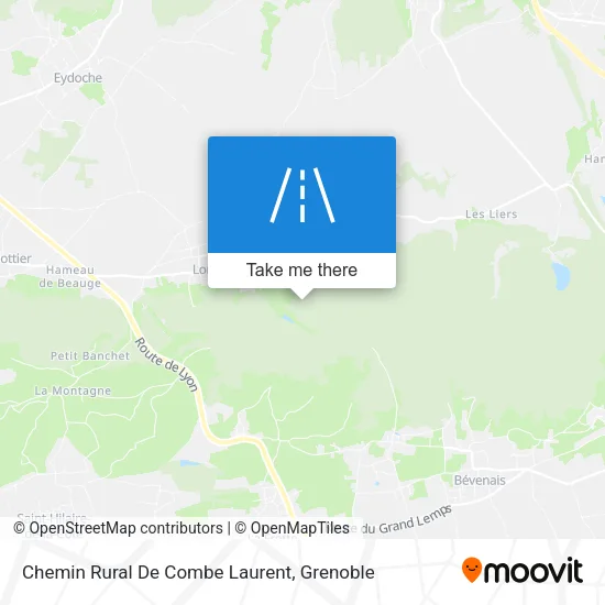 Chemin Rural De Combe Laurent map