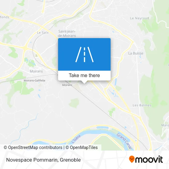 Novespace Pommarin map