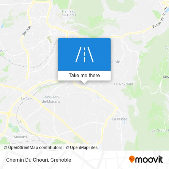 Chemin Du Chouri map