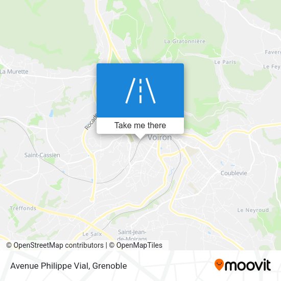 Avenue Philippe Vial map