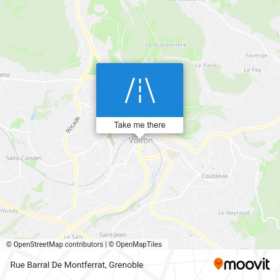 Rue Barral De Montferrat map