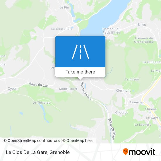 Le Clos De La Gare map