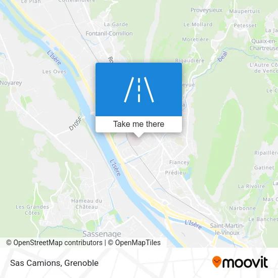 Sas Camions map