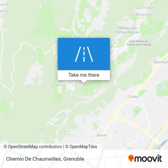 Chemin De Chaumeilles map