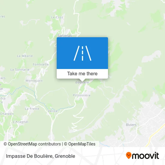 Impasse De Boulière map