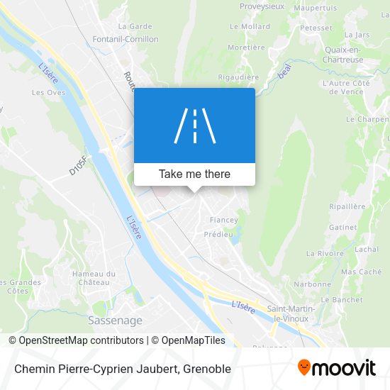 Chemin Pierre-Cyprien Jaubert map
