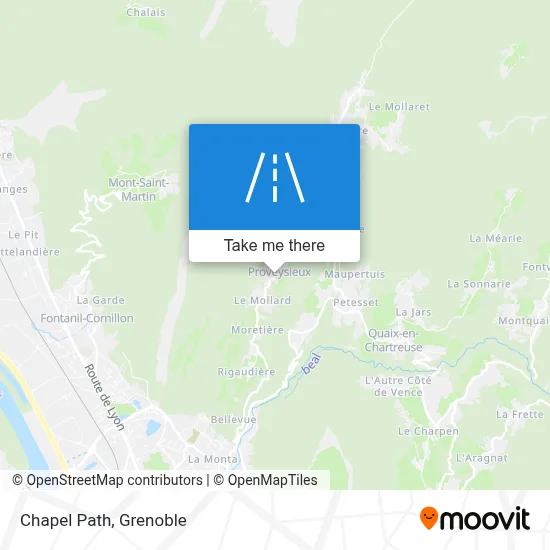 Chemin De La Chapelle map