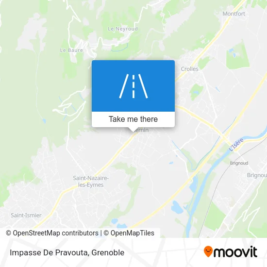 Impasse De Pravouta map