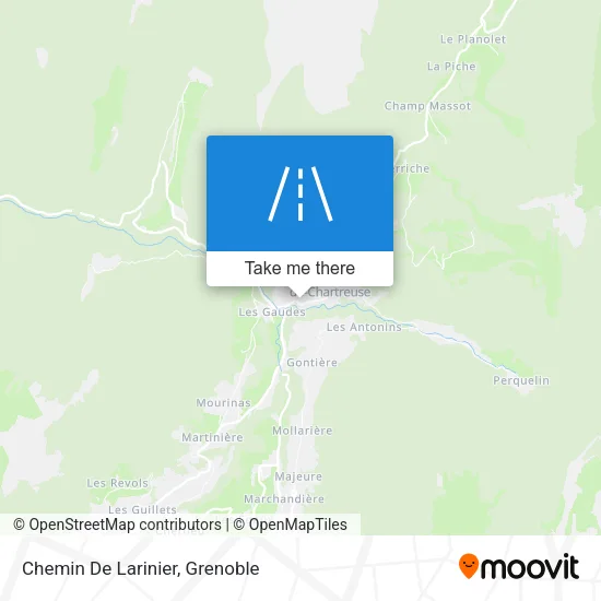 Chemin De Larinier map