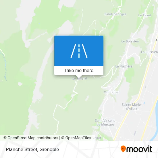 Rue De La Planche map