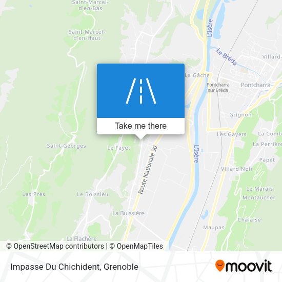 Impasse Du Chichident map